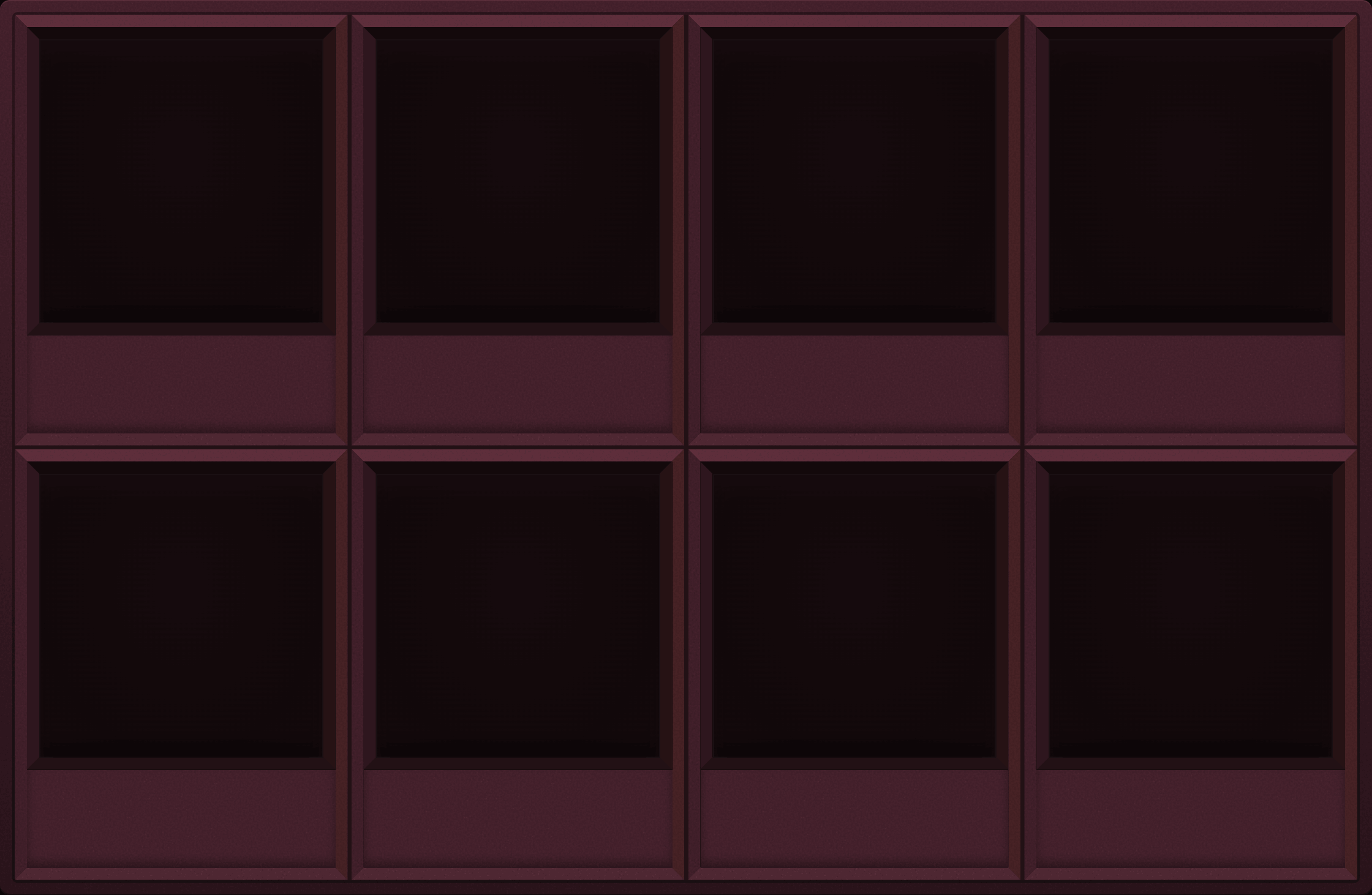 Dusk Rose Display Case (2x4)